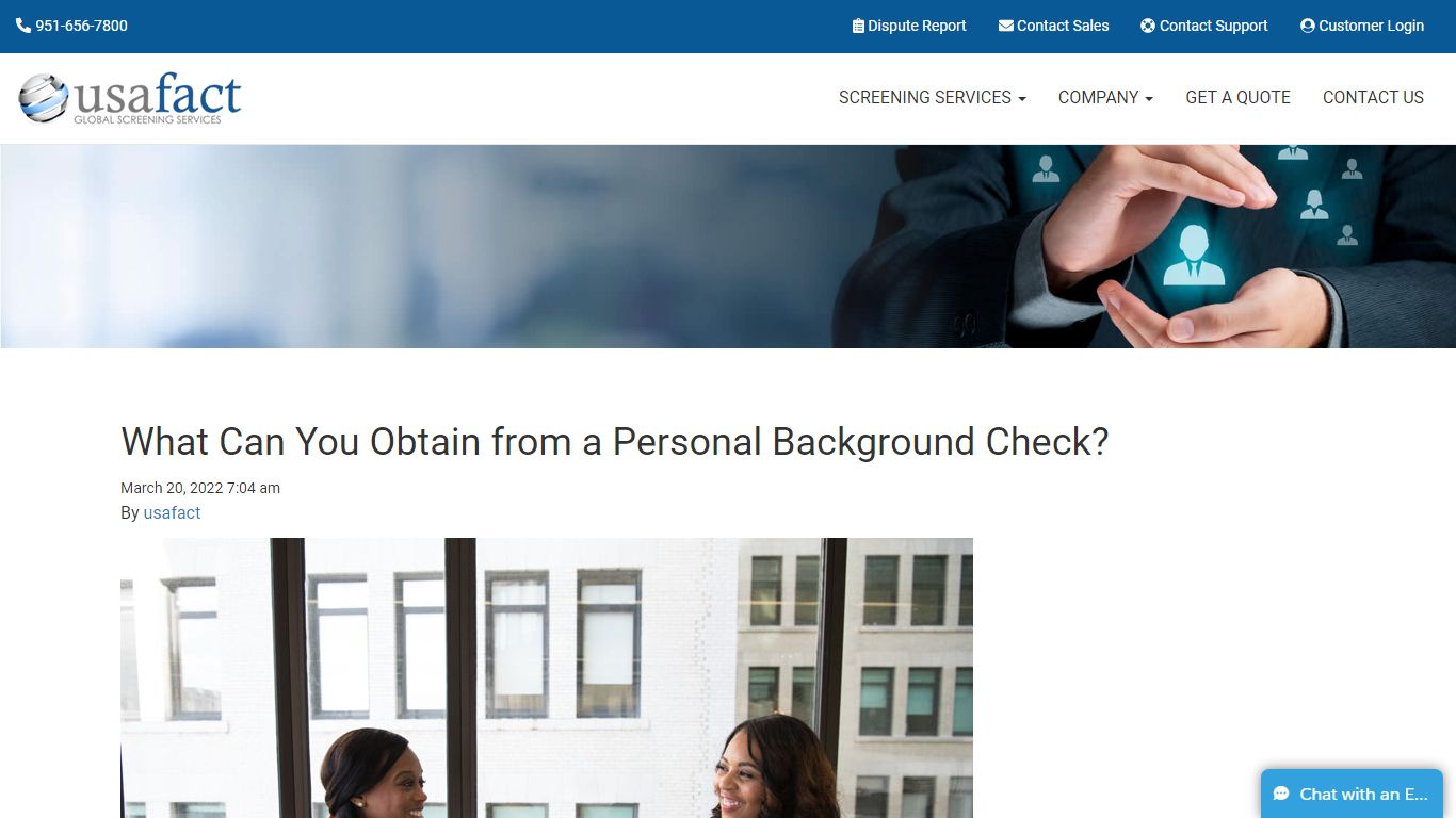What Can You Obtain from a Personal Background Check?