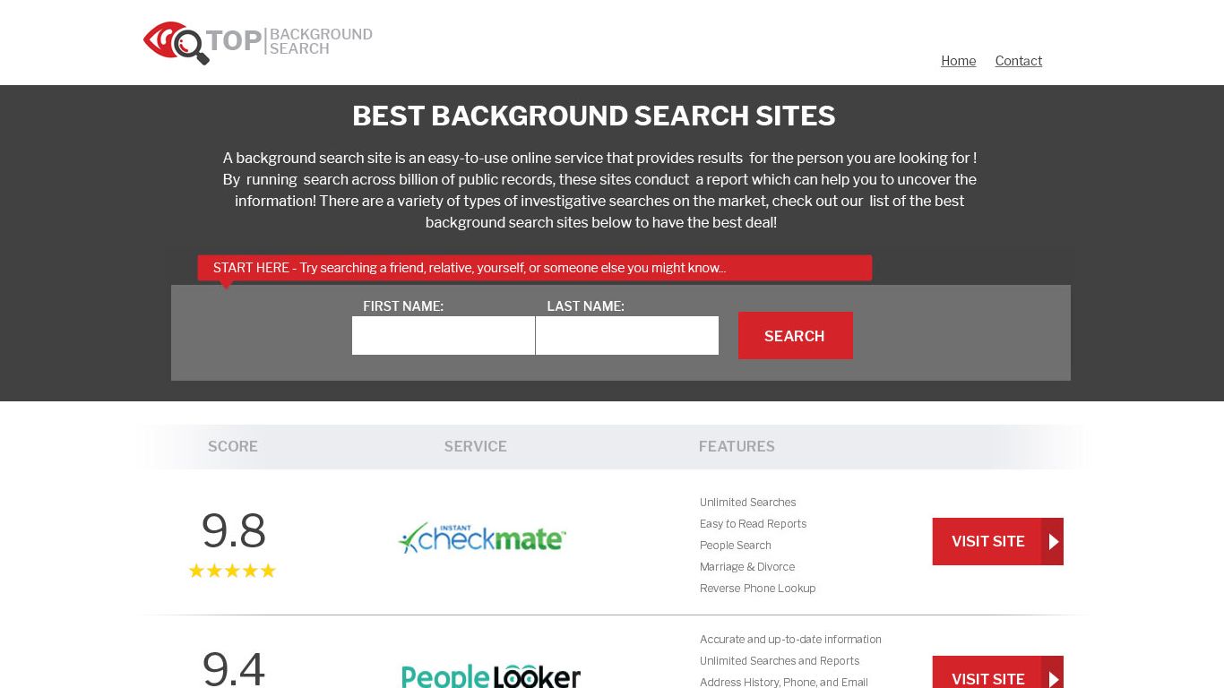 Best Online Personal Background Check 🗒️ Aug 2022